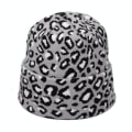 Miniatyrbild 10 av 11: Vinter dam pompon mössa halsduk set Leopard Sexig utomhus varm 2-delars päls pom pom mössa halsduk hedging mössor för kvinnliga tjejer D1