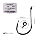 Miniatyrbilde 1 av 11: Fishhook 50 stk / 20 stk / Eske Sirkel Karp Øye Fiskekrok Størrelse 2-22# Ringøye Japan Fiskekroker Fiskekroker Enkel Jigg Fiskekrok Utstyr Size 22 - 20pc