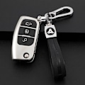 Pikkukuva 5 / 8: Ford Focus 2 MK2 Fiesta Mondeo Galaxy Falcon Territory Ecosport -automallin TPU-taittuva avaimenperäkotelo, laukku, kuori, avaimenperäsuoja Silver