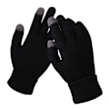 Miniatyrbild 7 av 11: Dam Vinter Touch Screen Handskar Tjocka Varma Stickade Stretchhandskar Imitationsull Full Finger Utomhus Skidhandskar Beige One Size