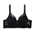 Miniatyrbillede 7 af 7: BH'er til Kvinder Blonde Sexet Bralette Transparent Bøjle Top BH Push Up BH Red 38/85C