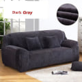 Miniatyrbillede 6 af 9: Vinter Tyk Plys Lænestol Sofa Betræk Retro Lænestol Sofa Betræk Varmt Blødt Sofa Overtræk Coffee L(145x185cm)