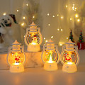 Miniatyrbillede 3 af 8: LED Juledekorationslys Stormlygte Julemand Snemand Julegave Dekoration Ornamenter Christmas tree