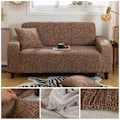 Miniatyrbillede 7 af 11: Elastisk sofabetræk med krydsmønster, strækbart all-inclusive sofabetræk til stue, sofabetræk til sofa og loveseat Color 13 2-seater 145-185cm