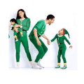 Miniatyrbillede 1 af 4: Julepyjamas Matchende Familie Pyjamas Forældre-Barn Tøj Hjemmetøj Nytårspakke Langærmet Pyjamassæt Family pack Father s size