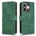 Pikkukuva 1 / 5: Oppo A5 Pro 5G nahkakotelo, ihon tuntu, pudotussuoja, lompakkokansi - Ruskea Green
