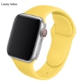 Pikkukuva 10 / 11: Silikoniranneke Apple Watch -rannekkeelle 44mm 40mm 38mm 42mm Correa Iwatch Serie Se 6 5 4 3 Rannekoru Apple Watch Series 7 45mm 41mm clover 38  40 41 mm M-L