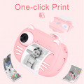 Miniatyrbilde 3 av 10: Minibear Barnekamera For Barn Instant Kamera 1080P Digitalkamera For Barn Fotokamera Leker For Jente Gutt Bursdagsgaver T-Paper-10 Rolls