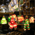 Miniatyrbilde 2 av 11: LED Julelyskaster Snømann Form Vindu Vindusklistremerker Hengende Lampe Julelyskaster Juledekorasjonslys Christmas Tree [large size]]