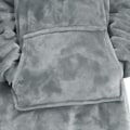Miniatyrbillede 1 af 11: Dame Tæppe Sweatshirt Kåbe Vinter Hættetrøjer Udendørs Hættefrakker Varm Komfort Badekåbe Jule Fleece Tæppe Sudadera Mujer hmy623gray One Size