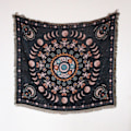 Miniatyrbillede 1 af 11: Afslappede Tæpper Tæppe Dekoration Sol Tæppe Tæppe Sofa Fritid Tæppe Enkelt Tapestry Sofa Tæppe Kastetæpper XT1201-4 130X150CM