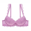 Pikkukuva 1 / 4: Varsbaby Seksikäs pitsinen push-up-rintaliivi naisille Purple 32C