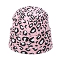 Miniatyrbilde 7 av 11: Vinter dame pompon lue skjerf sett Leopard Sexy utendørs varmt 2-delt pels pom pom lue skjerf hedging caps for jenter E