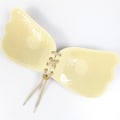 Miniatyrbild 3 av 4: Sömlös Självhäftande BH Osynlig Silikon Rygglös BH Axelbandslös Push Up BH Sexiga Underkläder Fly BH Beige C breathable