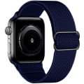 Miniatyrbild 8 av 11: Nylonband för Apple Watch armband 44 mm 40 mm 41 mm 45 mm Justerbart elastiskt solo loop bälte armband Apple Watch Series 7 6 se 5 4 3 Bohemia color 38mm - 40mm - 41mm