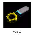 Miniatyrbilde 1 av 11: Luces Led Kobbertråd Fe Lys Batteridrevet LED Lyslenke Fest Bryllup Innendørs Juledekorasjon Garland Lys Yellow 1M