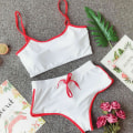 Miniatyrbild 7 av 7: Yoga Set Träningsset Löpning Sport Jumpsuit Gymkläder För Kvinnor Red S