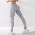 Miniatyrbilde 5 av 11: Yogabukser Dame Push Up Bukse Høy Midje Leggings SL565LP M