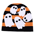 Miniatyrbillede 3 af 8: Kreativ Sjovt Udtryk Strikket Hue Pirat Dødningehoved Japansk Harajuku Uldhue Adorkable Pullover Hue Pirate pattern Average size