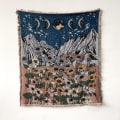 Miniatyrbild 6 av 11: Sofffilt Tapestry Bohemisk Filt Fritidsfilt Överkast Filt Tofsfilt Soffhandduk Trådfilt Sofföverdrag Filt XT07-4 130x150