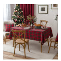 Miniatyrbild 5 av 11: Julhelg Duk Röd Rutig Bordsduk Vardagsrum Dekoration Te Bordsduk Bordsmatta Rektangulär Duk Large plaid red 140*220cm