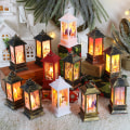 Miniatyrbilde 2 av 11: Jul Stormlykt Lysestake Lampe Liten Nattlampe Gammel Snømann Dekor Liten Nattlampe Skrivebordsdekorasjon 2021 new small bronze deer