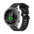 Miniatyrbild 4 av 4: Halvtäckande ihåligt TPU-skyddsfodral (Transparent Svart) för Garmin Forerunner 158 / 55 Transparent White