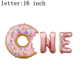 Miniatyrbilde 3 av 11: Folie Kake Donuts Vokse Opp Ett Ballong Ballonger Bursdag Ballongdekorasjoner Stor Oppblåsbar Helium Søt Globe Leker for Barn S13