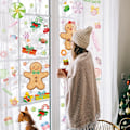 Miniatyrbild 3 av 11: 2023 Jul Glasdekaler God Jul Dekor För Hem Godis Käpp Elektrostatisk Dekaler Fönsterdekaler Julpynt H