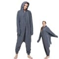 Miniatyrbillede 5 af 6: Pyjamas Tegneserie Heldragt Pijama Kvinder Mænd Dragter Onesies Til Voksne Fleece Par Vaskebjørn shark onesie 3 M Fit 158cm-168cm