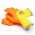 Miniatyrbillede 6 af 8: Børnehavehandsker Nitrilbelagte Småbørnshavehandsker Til Børn Små Piger Drenge Ungdom Håndarbejde Skridsikker Anti-stik Green 8-13 years 19cm