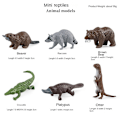 Miniatyrbillede 10 af 11: Mini Ocean Tropisk Fisk Model Sæt Simulation Solid Klovnfisk Fe Fisk Rævefisk Børns Undervisningslegetøj KZ mini tropical fish (6 sets)