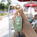 Miniatyrbild 2 av 11: Fashion TPU Bilnyckelfodral Fjärrkontroll Fullt Skydd Skal För Q3 A3 chery A1 Q2L/R8Q7 A6/A6L Land Cruiser Prado Nyckelringstillbehör White only case