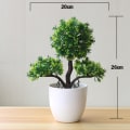 Miniatyrbilde 8 av 11: Kunstige planter Bonsai Lite Tre Simulering Potteplanter Falske Blomster Bord Pottepynt Hjemmedekorasjon Hotell Hagedekor 10