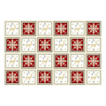 Miniatyrbilde 4 av 5: 10 stk. Selvklebende snøfnugg veggflis dekaler, avtakbare gulv- og trappeklistremerker, vanntett backsplash-klistremerke 10 cm 10CM
