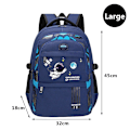 Miniatyrbillede 10 af 11: Børne Skoletasker Vandtætte Rygsække Sideåbning Drenge Skoletaske Skoletaske til Børn Primær Skoleelev mochilas C-S-front open