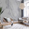 Pikkukuva 1 / 5: Itseliimautuva seinämaalaus - Cloudy Marble 98x70 cm 98x70 cm