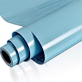 Pikkukuva 1 / 5: Helmiäishohtoinen PVC Itsekiinnittyvä Vedenpitävä Tapetti Keittiön Kaapin Tarra Huonekalujen Uudistus vaaleansininen light blue