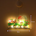 Pikkukuva 11 / 11: LED Joulu Imu Lamppu Lumimies Muoto Ikkuna Ikkunatarrat Riippuva Lamppu Loma Imu Joulu Koristevalo Bell [small]]