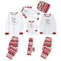 Miniatyrbild 1 av 4: Julpyjamas Matchande Familj Pyjamas Jul Pyjamas Bokstav Rutig Tryck Set Pappa Mamma Barn Toppar Och Byxor Navidad Nattkläder Child 11Y
