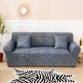 Miniatyrbillede 1 af 11: Geometrisk ternet sofabetræk, strækbart sofabetræk til stue, elastisk sofa-stolbetræk, sofahåndklæde 1/2/3/4-personers Pattern 12 1-seater 90-140cm