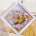 Miniatyrbild 1 av 11: Xiaohongshu Armband i samma stil för studenter, självlysande kaninarmband, söta tecknade tillbehör Purple luminous rabbit/boxed