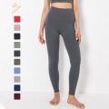 Pikkukuva 4 / 11: Lulu Yoga Vaatteet Nude Feel Joogahousut Naisten Korkea Vyötärö Lantiota Kohottavat Juoksu Tiukat Joustavat Treenaushousut 6560 trousers-Zhang Qing S