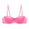 Miniatyrbilde 1 av 5: Blonde BH med justerbare stropper, polstret undertøy, push-up BH-er, spile-BH B C Cup Pink 36C