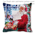 Miniatyrbild 1 av 11: Jultomten Jul Dörrmatta Kuddfodral Juldekorationer för Hemmet 2023 Navidad Ornament Julgransprydnader Nyårspresenter Pillowcase - 013