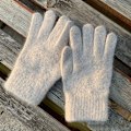 Pikkukuva 1 / 11: Joustavat kokosormihanskat Lämpimät Paksut Pyöräily Ajaminen Muoti Naiset Miehet Talvi Lämpimät Neulotut Villaiset Ulkoiluhanskat Beige One Size
