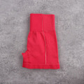 Miniatyrbild 1 av 11: Yoga Set Crop Top BH Shorts Leggings Träningskläder Aktiv Fitness Gym Kläder Red shorts L