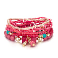 Miniatyrbillede 1 af 11: Mode Armbånd til Kvinder Matte Frosted Amazonit Perler med Lotus OM Buddha Charm Yoga Armbånd 108 Mala Halskæde Dropshipping style C