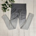 Pikkukuva 1 / 11: Joogasetti Rintaliivit ja Leggingsit Fitness-urheiluvaatesetti Naisille Lightgrey pants S