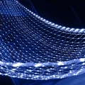 Miniatyrbillede 3 af 7: Net Lys, Udendørs Net Lyskæder 192LED 3*2 Meter 8-Tilstande med 30V Sikker Spænding til Jule Bryllups Have Dekorationer Purple EU Plug
